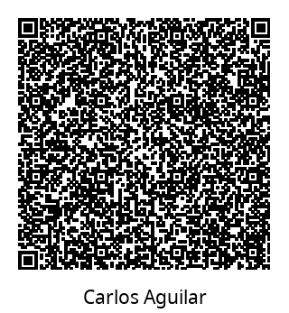 contact information in QR code