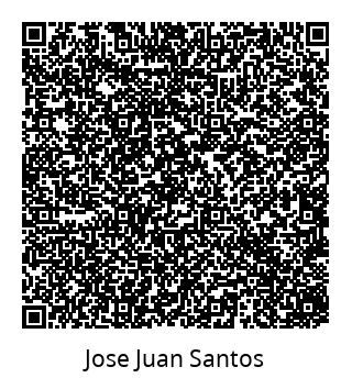 contact information in QR code